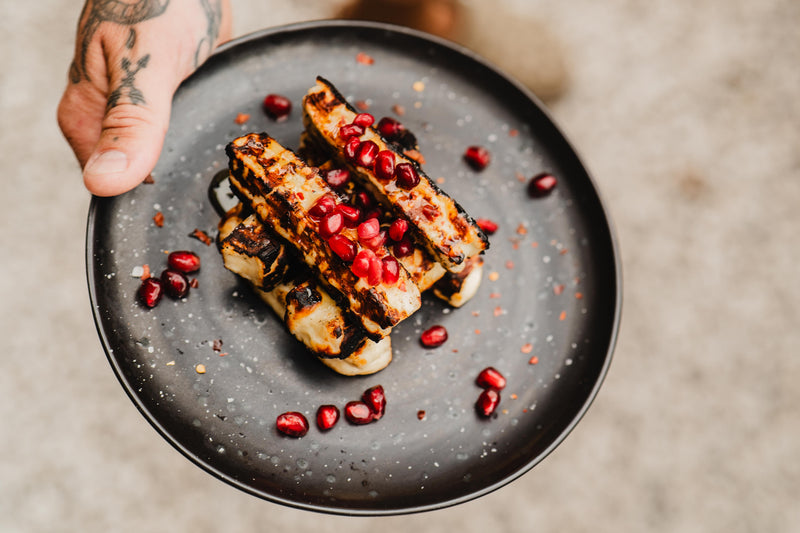 Grilled Halloumi, Honey & Chilli