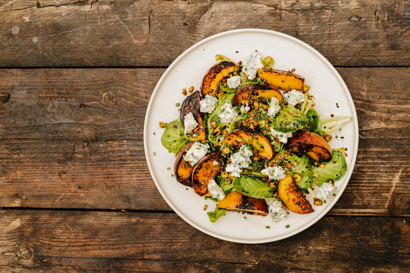 Grilled Peach Salad